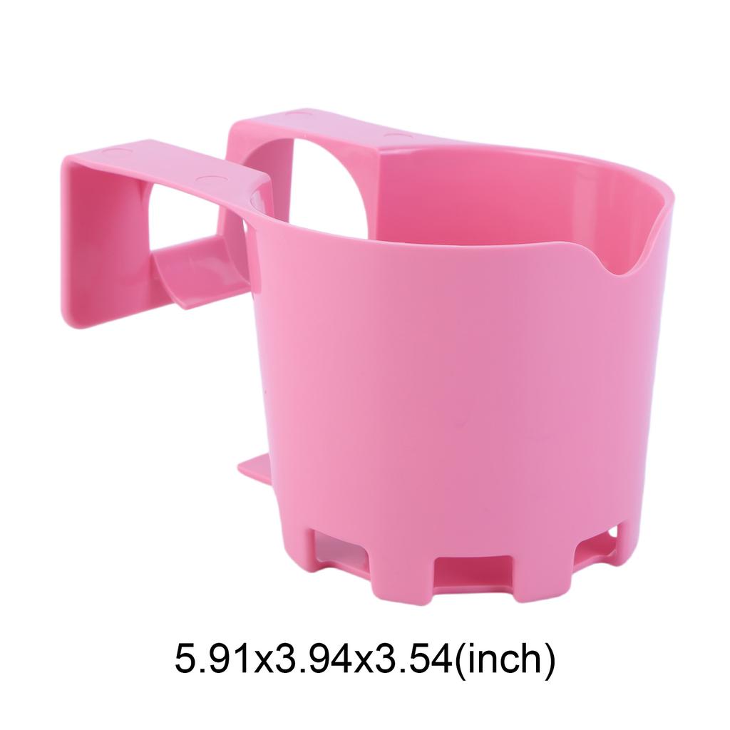 4Pcs Poolside Cup Holders Multi-Purpose No-Spill Cup Holder Multifunctional Cups Organizer for Swimming Pool And Hot Tub