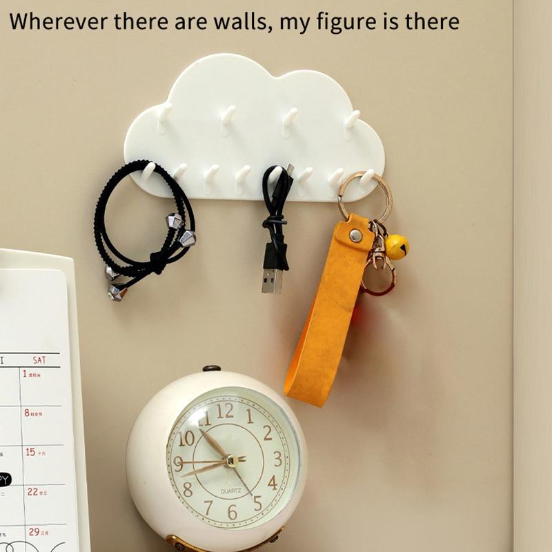 Wall Mounted Jewelry Hooks Jewelry Organizer, No Punching Rings, Earrings, Necklaces, Hanging Racks For Women'S Jewelry Storage