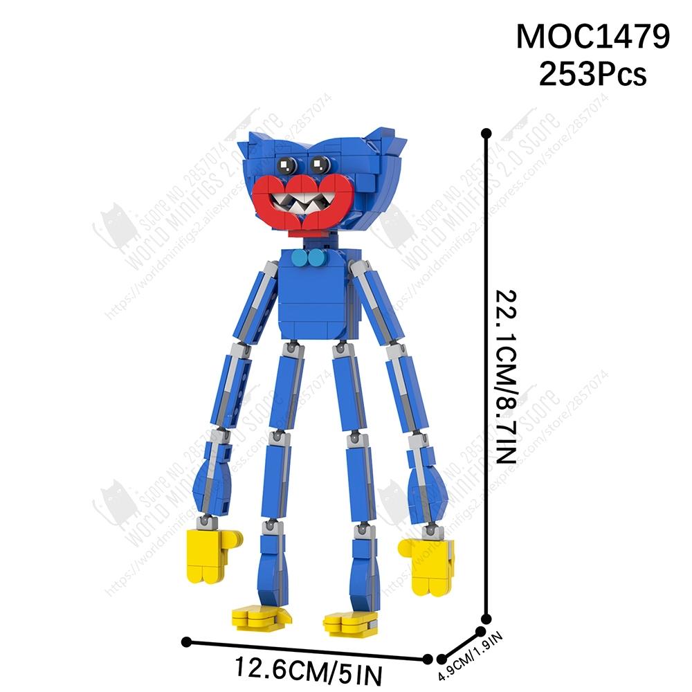 

MOC1479 DIY Модель Маку Будівельні Блоки Креатив Серія Жахливих Ігор Персонажі Фігурки Дії MOC Збірні Цеглинки Іграшки Для Дітей