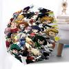 1pc Outdoor Umbrella with My Hero Academia Characters - Automatic Opening/Closing, Portable 3-Fold Design, 8-Rib Iron Frame - Perfect Gift for Fa