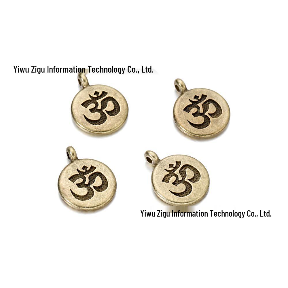 Pingente Buda Lótus Árvore da Vida - Acessório de Liga para Joias DIY