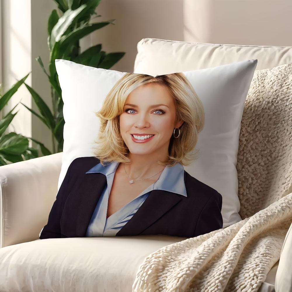 D-Deborah Norville Cushion Cover For Pillow Sofa Printing Decoration Room Home Office Coffee Shop Car Nordic Simplicity