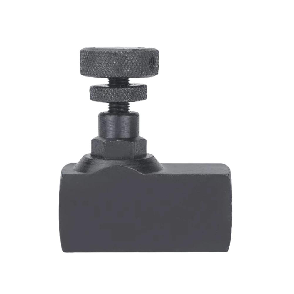1pc Hydraulic One-way Throttle Valve Flow Control Adjustable For Injection Molding Machines Accessories