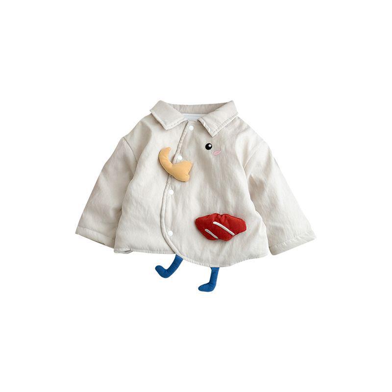 

Комплект верхней одежды с флисовой подкладкой и хлопковой набивкой для мальчиков и джинсы на осень/зиму 90 cm