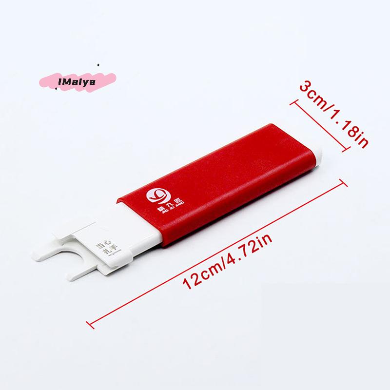 M-1pc Magnetic Automatic Needle Threader Needle Inserter Quick-Looping Device for Flat Car Sewing Machines Sewing Accessories