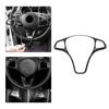 Piesă Capacă roată Capac panou Accesorii ornamente Model de carbon pentru Înlocuirea instrumentului volanului Mercedes Util