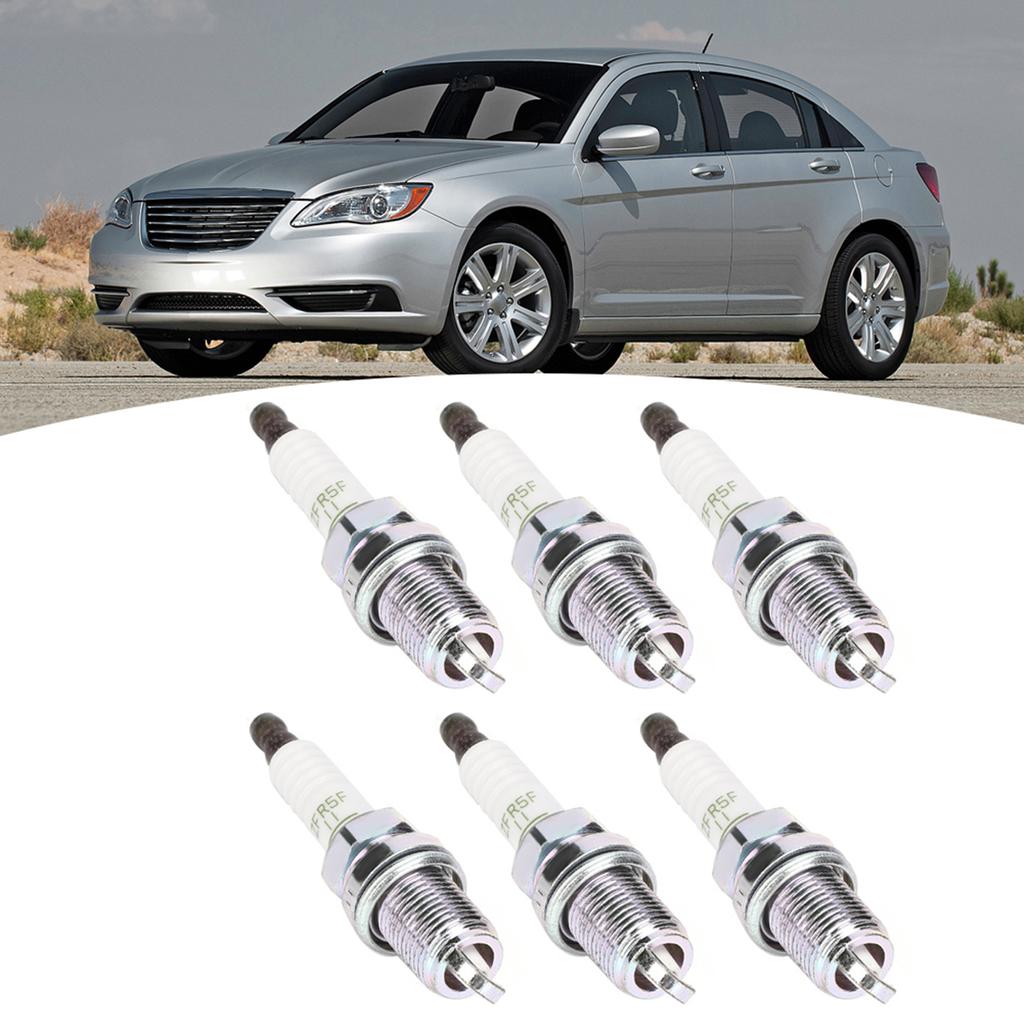 6pcs Spark Plugs Fits for Dodge Journey 2007‑2019 ZFR5F 11
