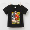 Chainsaw Man Denji Anime T Shirt 100 Cotton Unisex Kids Boys Girls Soft Casual Short Sleeve Tee Top