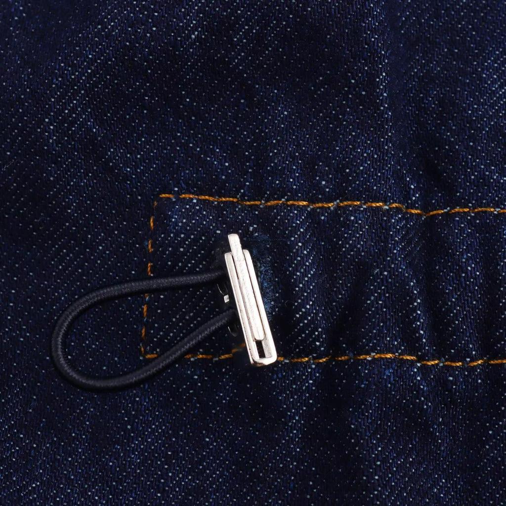 2025 Spring Women's Adjustable Waist Denim Jacket