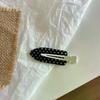 4/8Pcs Black White Polka Dot Hair Clips Cute Sweet Side Bangs Hairpin For Girls Lovely Daily Hair Accessories Gifts