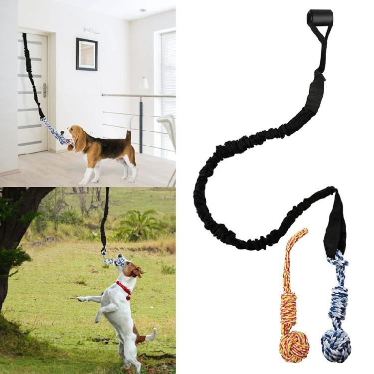 Dog Chewing Toy Teething Door Rope Indoor Boredom Dogs Entertainment Pulling Toy