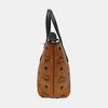 [Pre-Owned] Anya Visetos Coated Monogram Print Commuter Canvas Tote Bag Shopping Bag Shoulder Handbag Mini - Good #AIW5UO