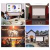 60-150 Inch Foldable 16:9 Projector Screen Portable High Density White No Creases Soft Home Movie Theater HD Projection Screen