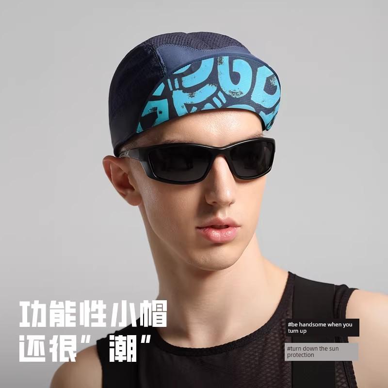 Bicycle Riding Cap, Summer Sweat-Absorbent, Breathable, Quick-Drying Road Bike Helmet Lining Cap, Headgear, Sun Protection Cap for Men and Women