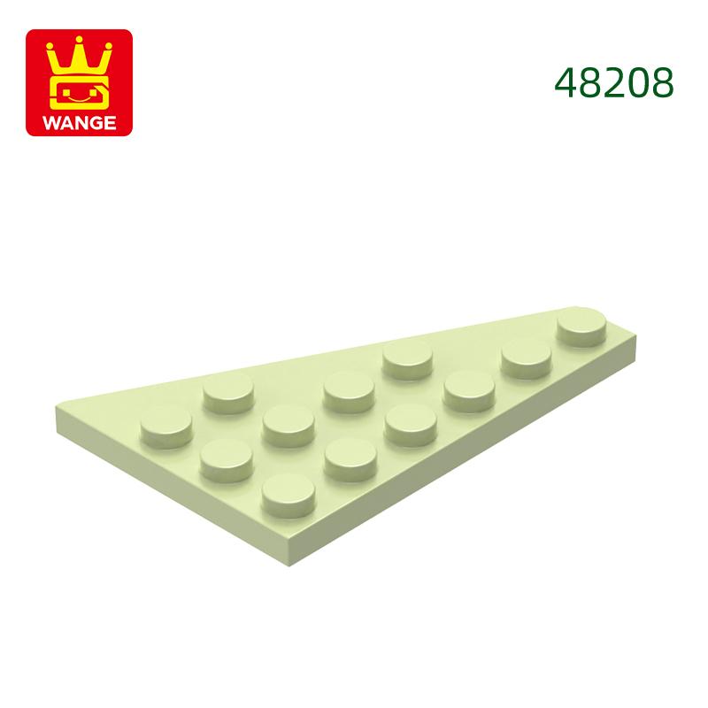 Non-Toxic 49Pcs/Lot 48208 4X6 Wedge Left Plate Building Blocks Moc Classic Accessories Compatible With Brick Toys Children Gift Box