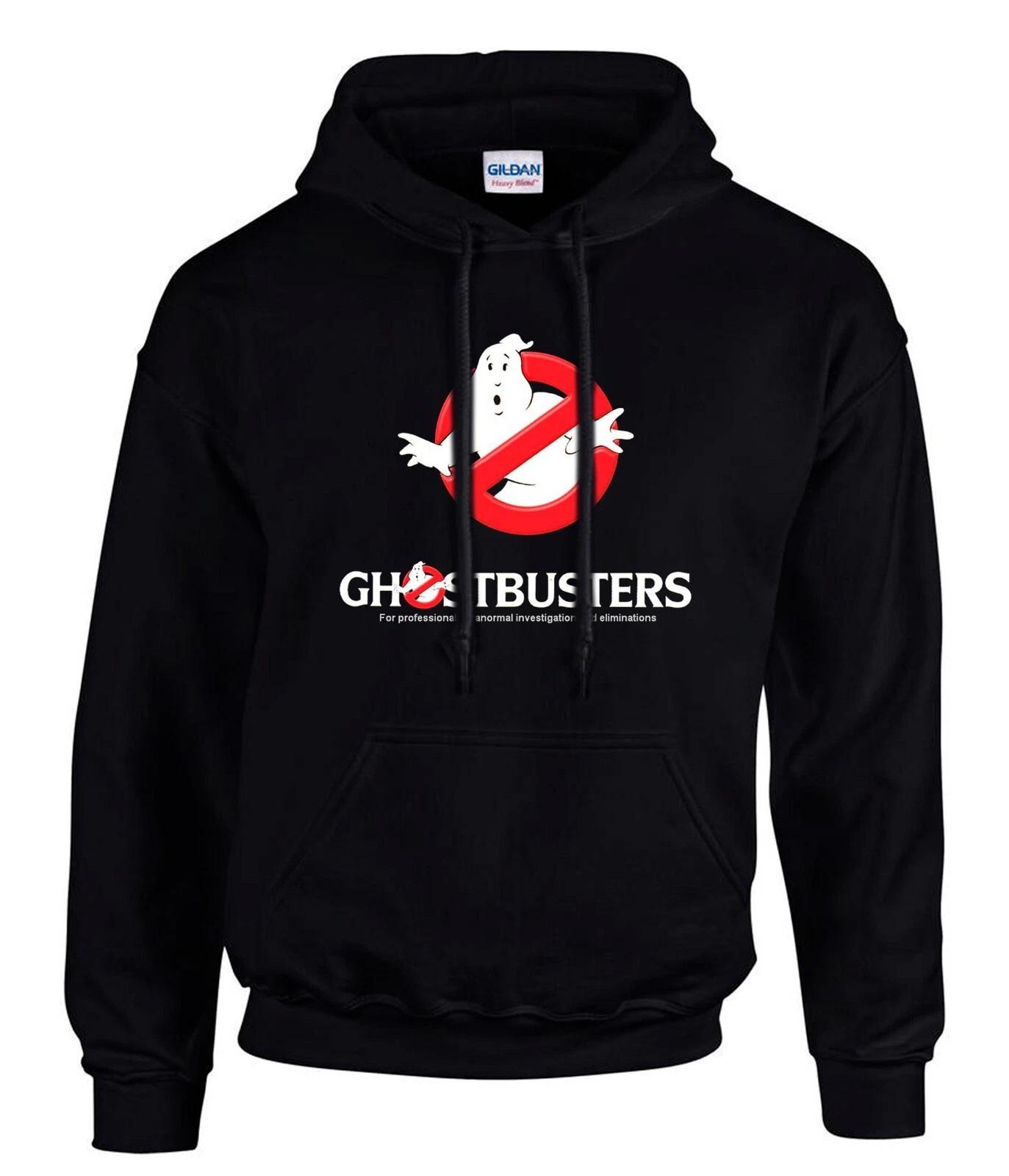 Ghostbusters Schwarze Hoodies Kapuzenpullover -3472-SW M