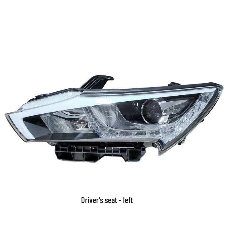 Compatible Headlights for BYD Qin Front White light, standard, 4-line, passenger
