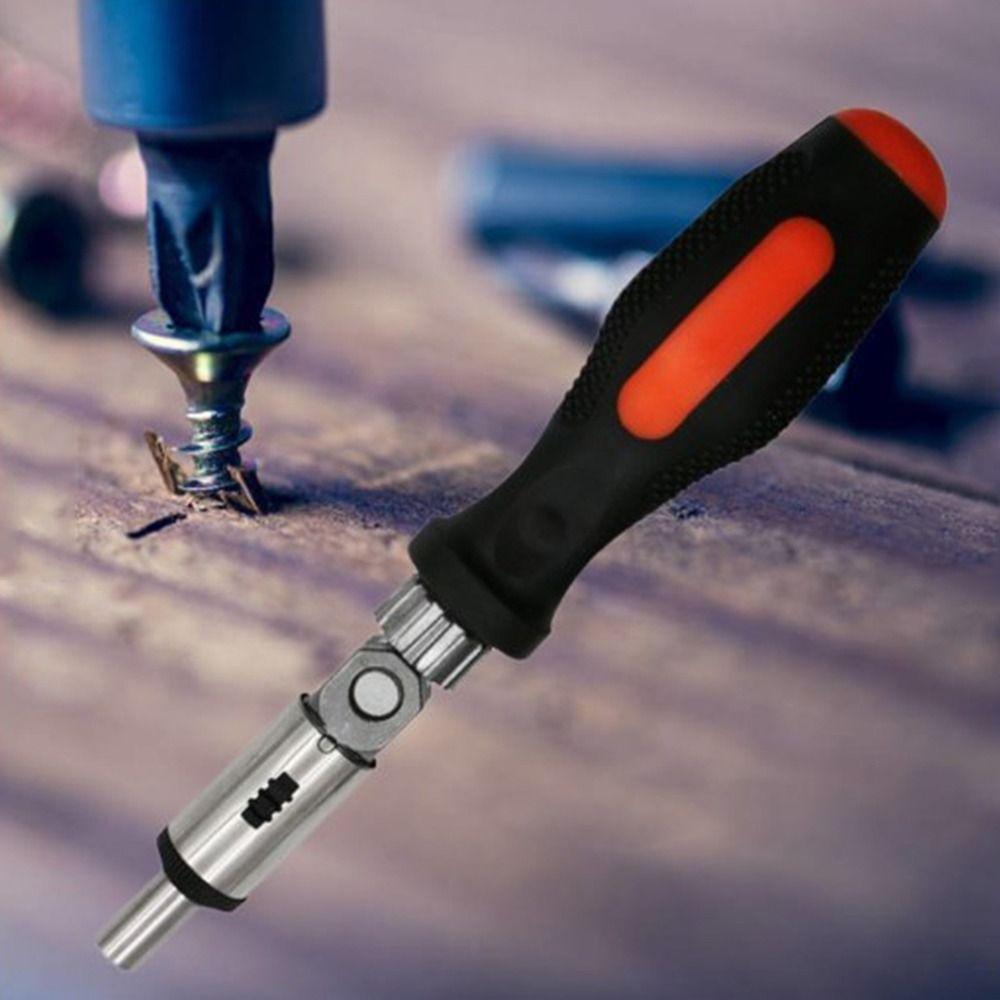 Hand Tool 180° Adjustable Screwdriver Foldable T-type Screwdriver Ratchet Screwdriver  Machine
