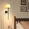 Popular Fabric Shade Wall Lamp for Living Room, Bedroom, Bedside, Corridor, or Balcony