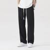 Japan Men's Summer Oversized Drawstring Suit Pants Y2K Straight Trousers Casual Baggy Wide Leg Jogger Pants Streetwear Overalls Sweatpants For Man
