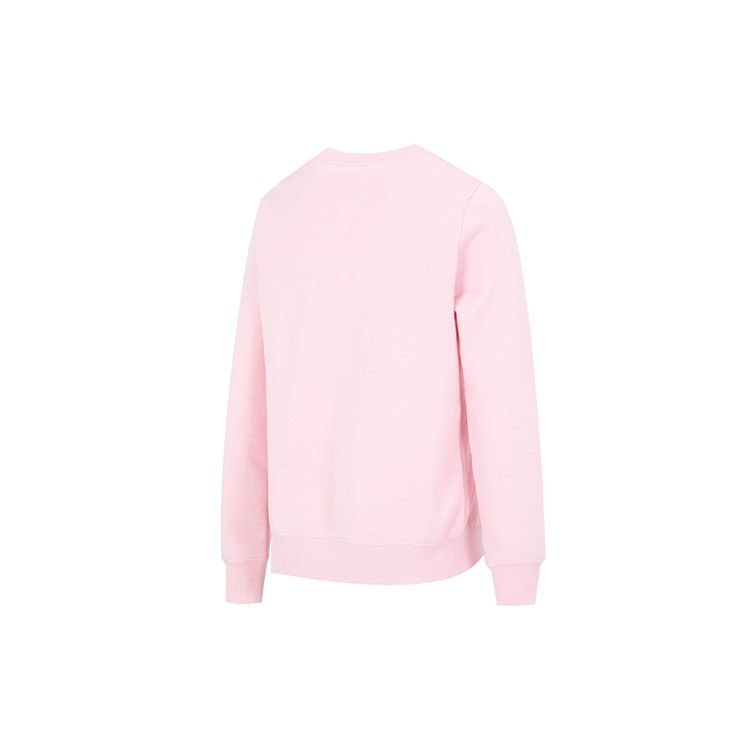 Nike As W Nsw Club Flc Gx Std Crew Solid Letter Logo Sports Casual Round Neck Pullover Sweatshirt Women sweatshirt Pink DQ5833-690