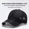 Baseballkappe Ultra-Leicht Netz Atmungsaktiv Hut 360 Grad Belüftung Sonnenschutz Outdoor Sport Laufen Hut Sommer Baseballkappe