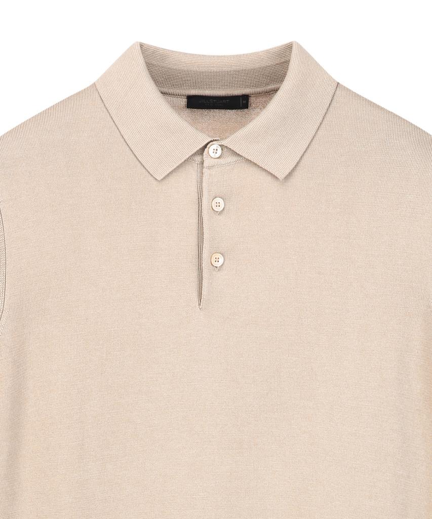 Jilseutyueoteunyuyogmaen Silk Blend Collar Knit - Beige (Jnsw6B301I2)