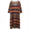 KAPITAL Made In Japan Overall Handle Five-quarter Sleeve Knit Long Dress Women Used