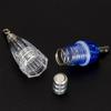 Diamond Shape Deep  Drop Underwater Fishing Squid LED Lure Light with hook Bass Spoon Flash Lamp