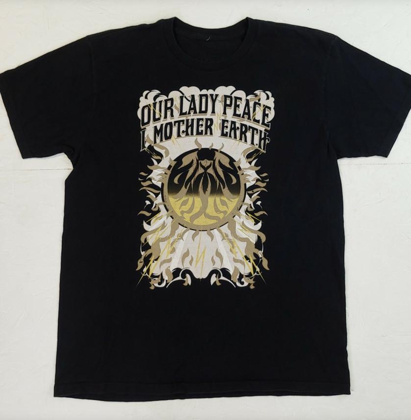 Our Lady Peace I Mother Earth Tee Heavy Cotton Shirt BL2.887 Unisex T-Shirt XL