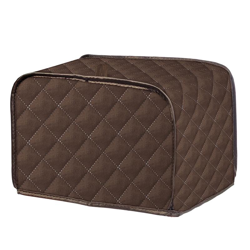 Polyester Fabric Quilted Toaster Appliance Dust-Proof Cover for Kitchen Small Appliance Dust Cover and Fingerprint Protection