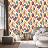 Boho Cream and Coral Wallpaper for Living Room and Bedroom 50x1000