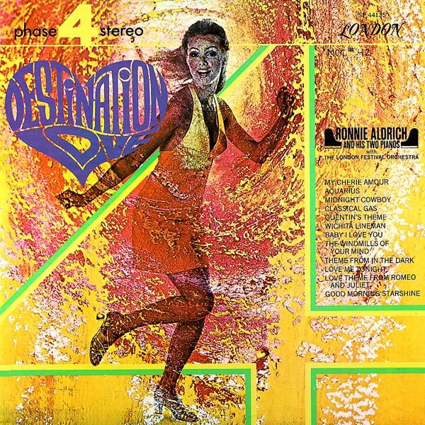 

LP Record RONNIE ALDRICH & HIS TWO PIANOS, TH - Destination Love SP44135 LONDON RECORDS 1969 US Jazz Used