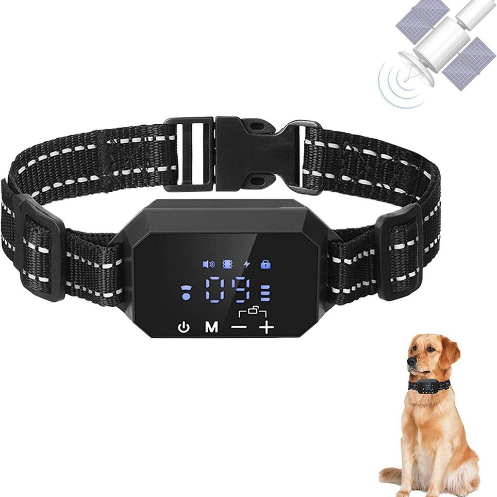 Wireless GPS Dog Training Collar: Smart Positioning & Anti-Bark Device for Outdoor Pet Training