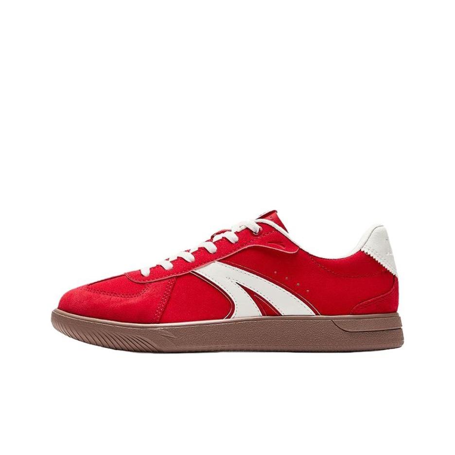 Anta TT Shoe Series Simple Versatile Fashion Shock Absorption Durable Low-Top Skate Shoes Unisex Sneakers Red 922548019-4