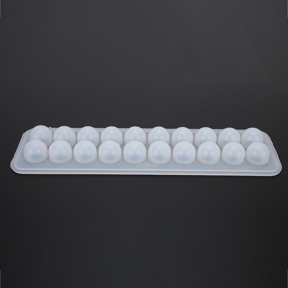 Ball Pendant Mold Silicone Transparent  Hand Made Craft Decorative Jewelry Making Mould Kit