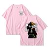 Monkey D Luffy One Piece TShirt Men Summer Straw Hat Pirate Character Graphic Short Sleeve Streetwear Loose Fit Anime Fan Tee