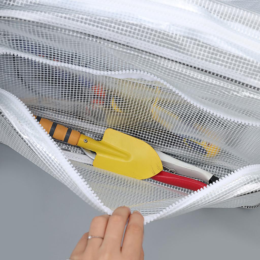 Anti Static Clear PVC Bag Large Capacity Shoulder Crossbody Bags for Semiconductor Cleanroom