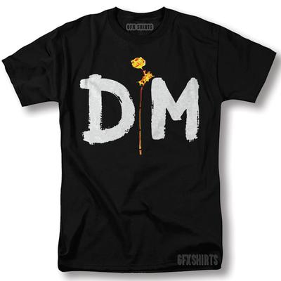 Μπλουζάκι Depeche Mode Rock Merch Συναυλιακή Περιοδεία Vntg Γραφιστική Σχεδίαση Μπλουζάκι