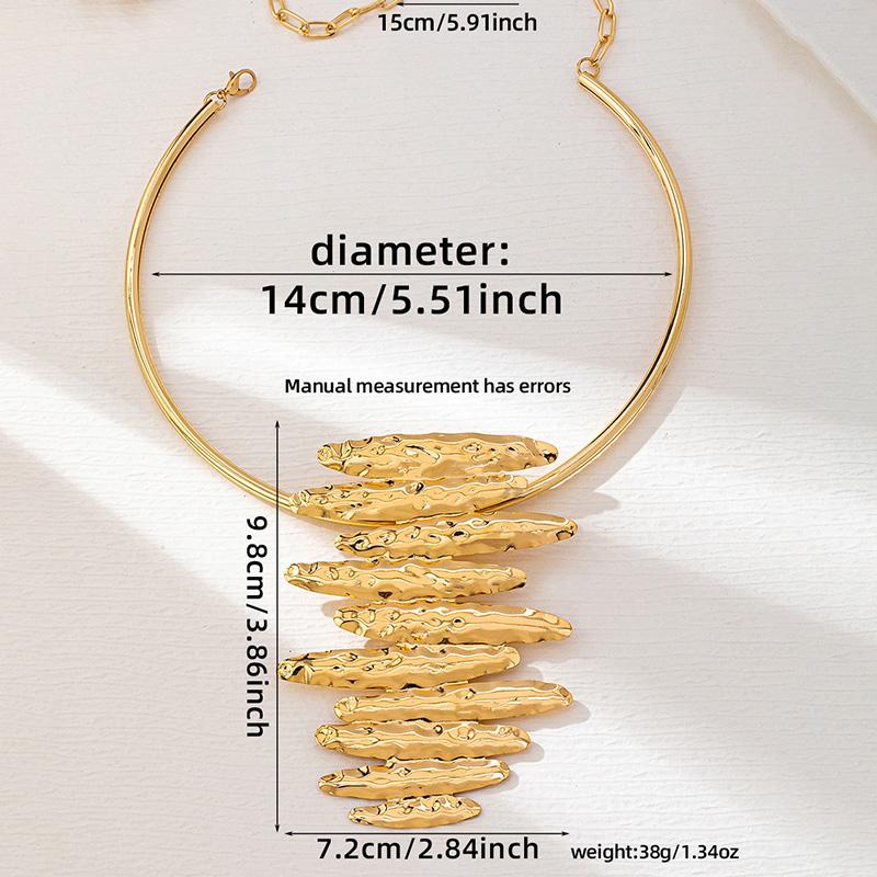 Large Metal Stamping Post Earrings For Women Textured Fashion Jewelry Hammered Geometric Holiday Trendy New Styles Gifts MQF199