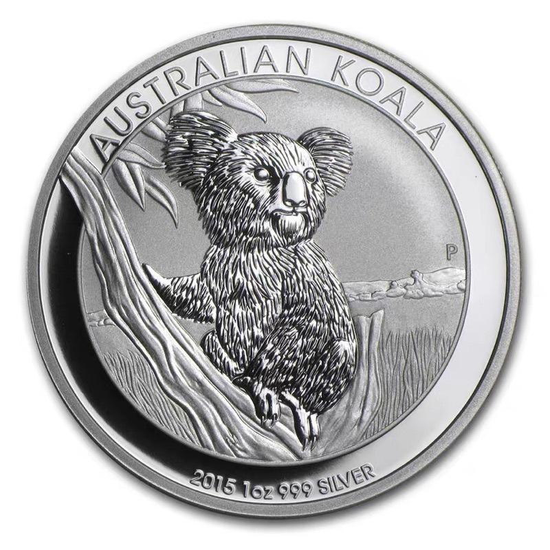 Animal commemorative coins, Australian koala kangaroo, commemorative coins, commemorative medals, craft gifts