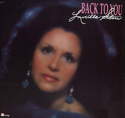 

LP Record LUCILLE STARR Back To You RSP159 Cardinal 1988 Canada Pop Used