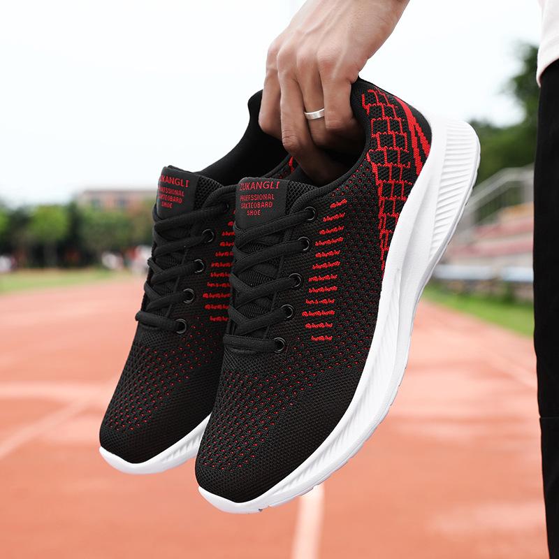 Summer men's shoes 2025 new sports shoes mesh lightweight breathable running shoes men's non-slip wear-resistant fashion casual shoes