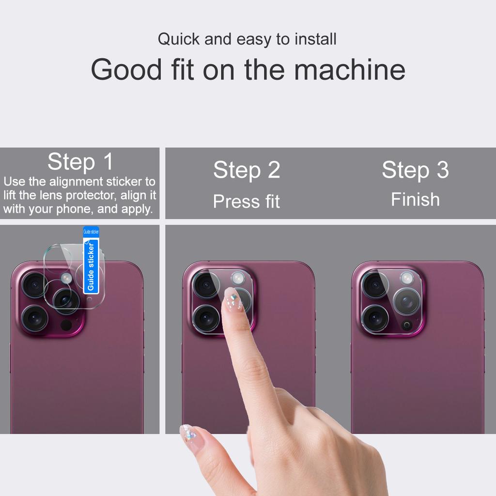 For POCO C85 4G Glass IMAK High Definition Integrated Glass Lens Film