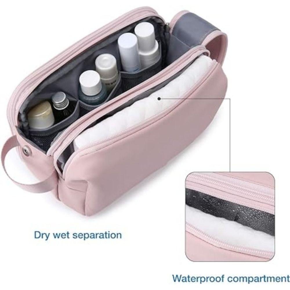 Waterproof Travel Toiletry Bag Large Capacity Makeup Organizer Cosmetic Bag  Skincare Products