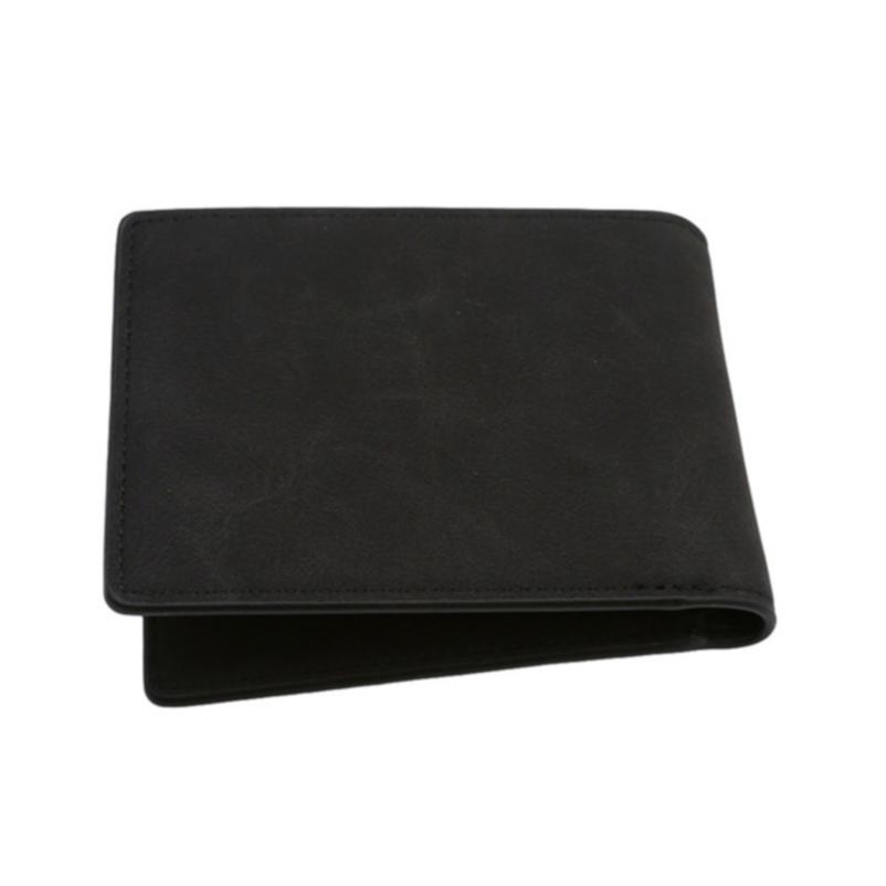 Men Vintage Short Wallets Male Casual Small Thin Card Holder Wallet Purse Gift