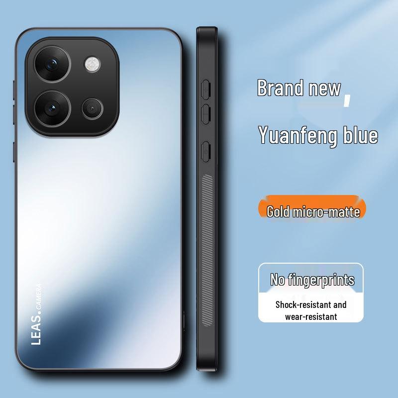 Vivo X300E AG Гальванизированный Акриловый Противоударный Чехол для Телефона - Деловой Однотонный Дизайн X300 E white