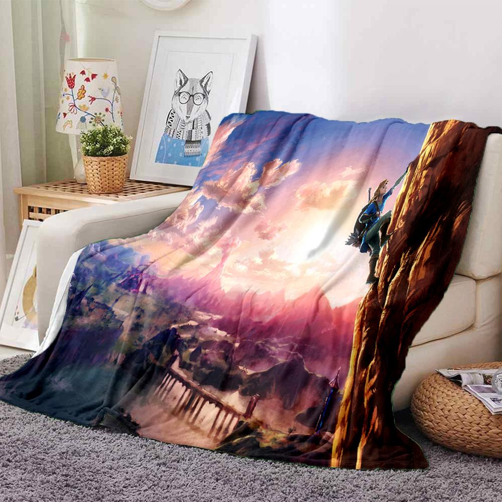 1pc Eerie Eye Symbol Light flannel Blanket for Super Soft Cute Comfort Blanket for Travel Bedding Couch Sofa Blanket Y82554