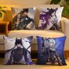 Cushion Cover  Linen  SkinFriendly Soft Decorative Case for Sofa Home Decor Anime Game DDuet NNight AAbyss Pillow Cover