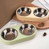 Stampo in Silicone per Ciotole Cibo Animali Fai da Te Stampo per Colata in Gesso Ciotole Cibo Gatto Cane Stampo in Resina Calcestruzzo Scatola Porta Oggetti Realizzazione Artigianale Decorazione Casa